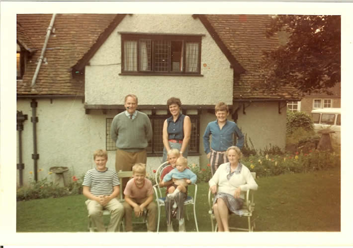 Hussey Family at Southernwood, 1971
